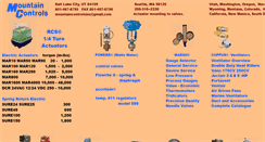 Desktop Screenshot of mountaincontrols.com